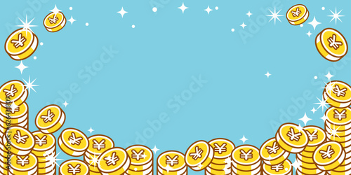 キャッシュバックキャンペーンなどの背景素材