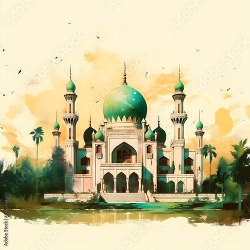 Green Mosque 