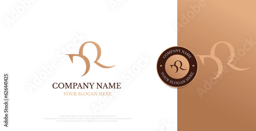 Initial DQ Logo Design Vector