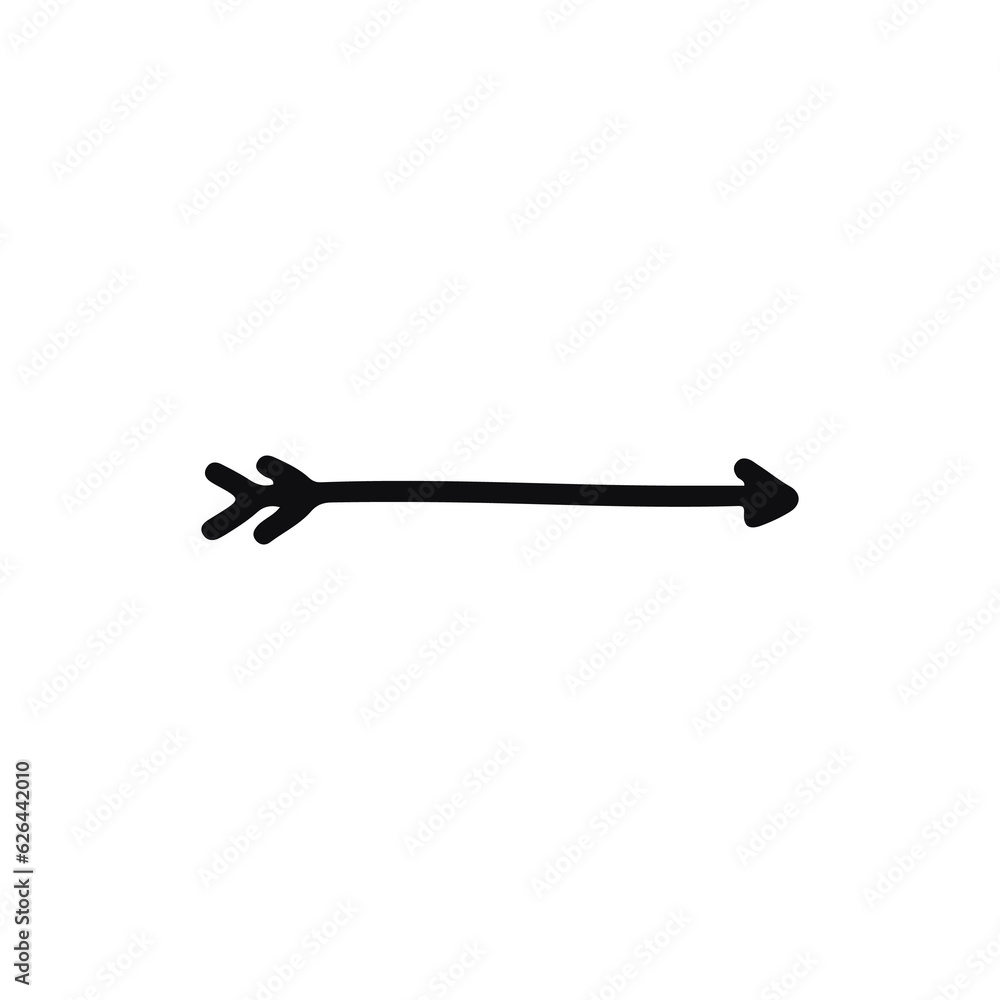 arrow hand drawn element arrow hand drawn element