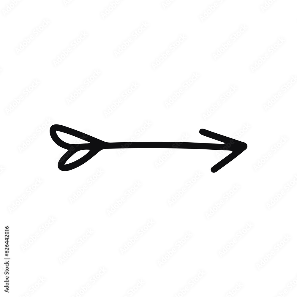 Aztec hand drawn arrow elements Aztec hand drawn arrow elements