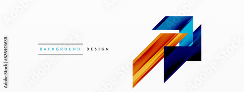 Visually striking background design featuring dynamic geometric lines and arrows. This captivating composition combines movement and precision, creating an engaging and visually appealing graphic