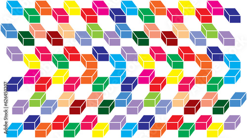 Digital png illustration of full of colours pattern on transparent background