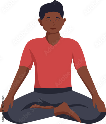 Sukhasana yoga pose asana