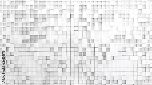abstract background with cubes a white space of white color algorithms abstract background made of cubes