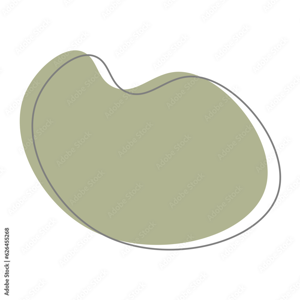 Blob with Line Element Blob with Line Element