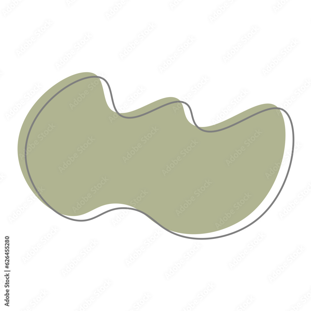 Blob with Line Element Blob with Line Element