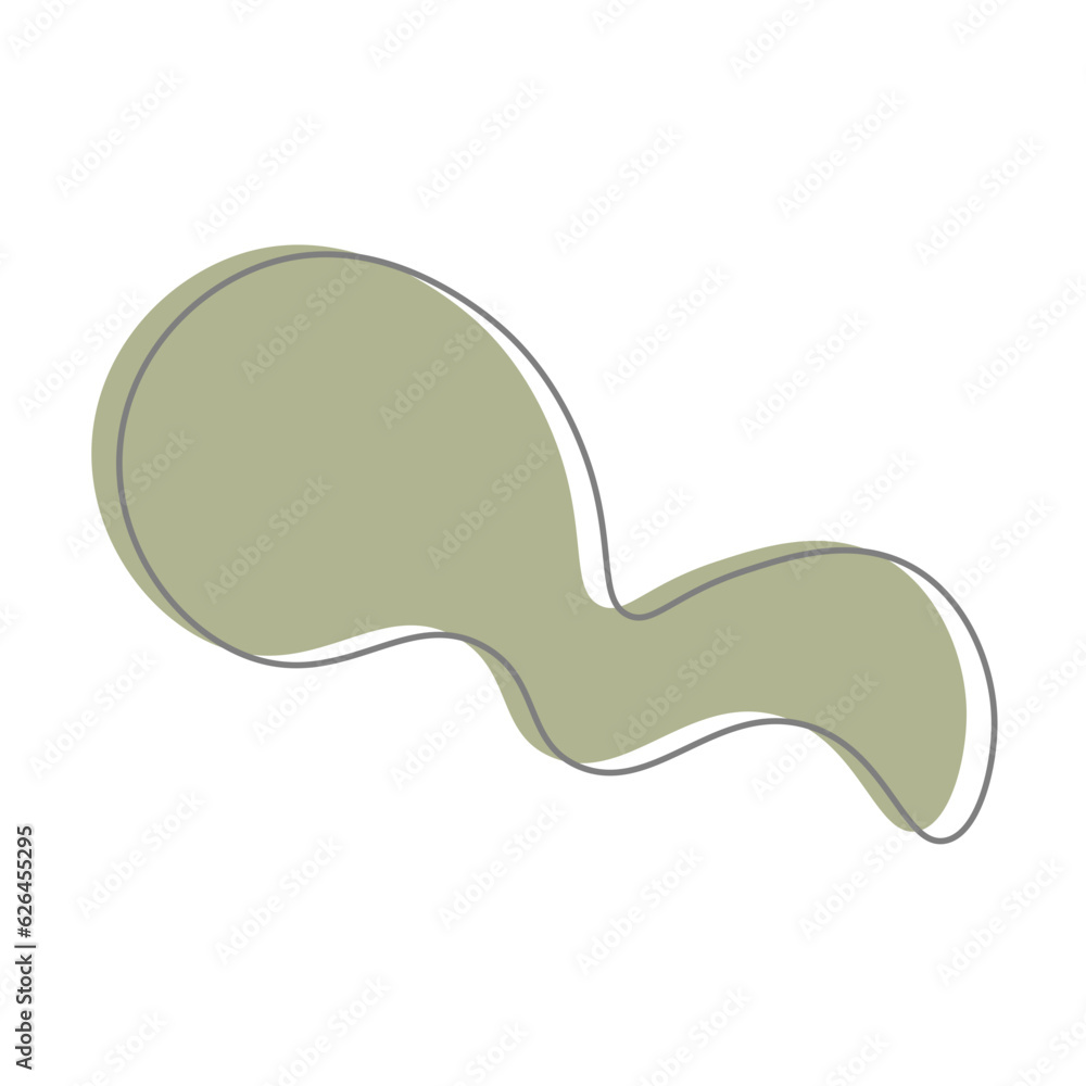 Blob with Line Element Blob with Line Element