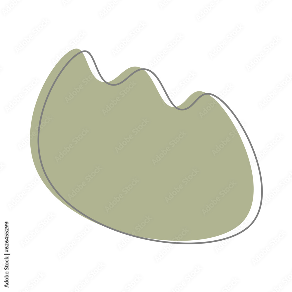 Blob with Line Element Blob with Line Element