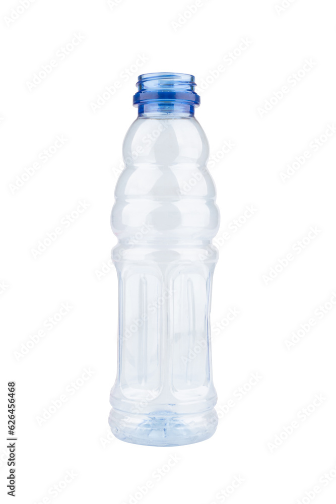 empty plastic bottle isolated on white background empty plastic bottle isolated on white background