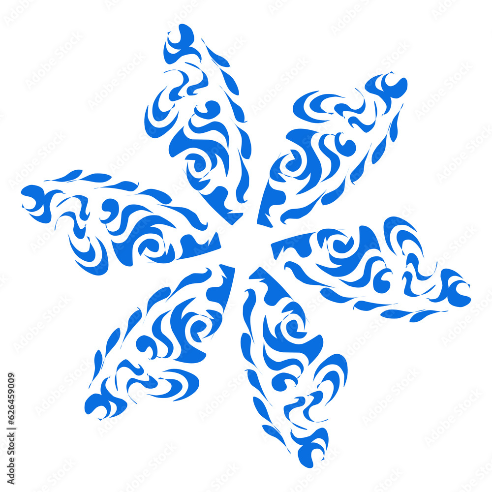 Blue color ethnic mandala patern design illustration. Perfect for logos, icons, stickers, tattoos, design elements for websites, advertisements and more. Blue color ethnic mandala patern design illustration. Perfect for logos, icons, stickers, tattoos, design elements for websites, advertisements and more.