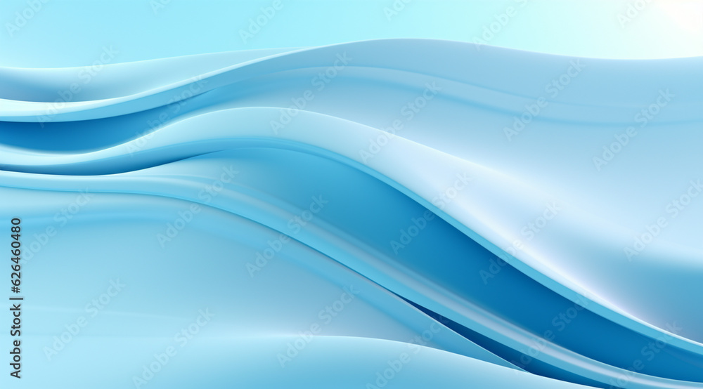 3D Abstract Light Blue Background 3D Abstract Light Blue Background