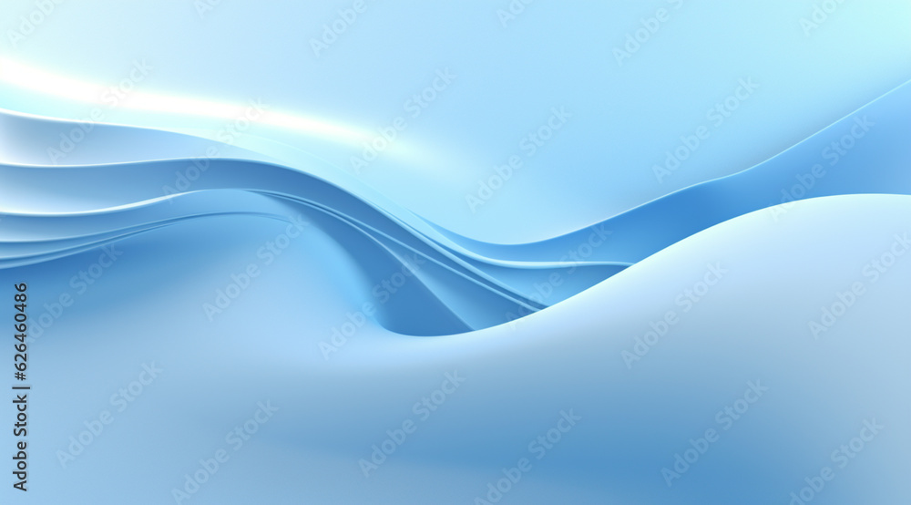 3D Abstract Light Blue Background 3D Abstract Light Blue Background
