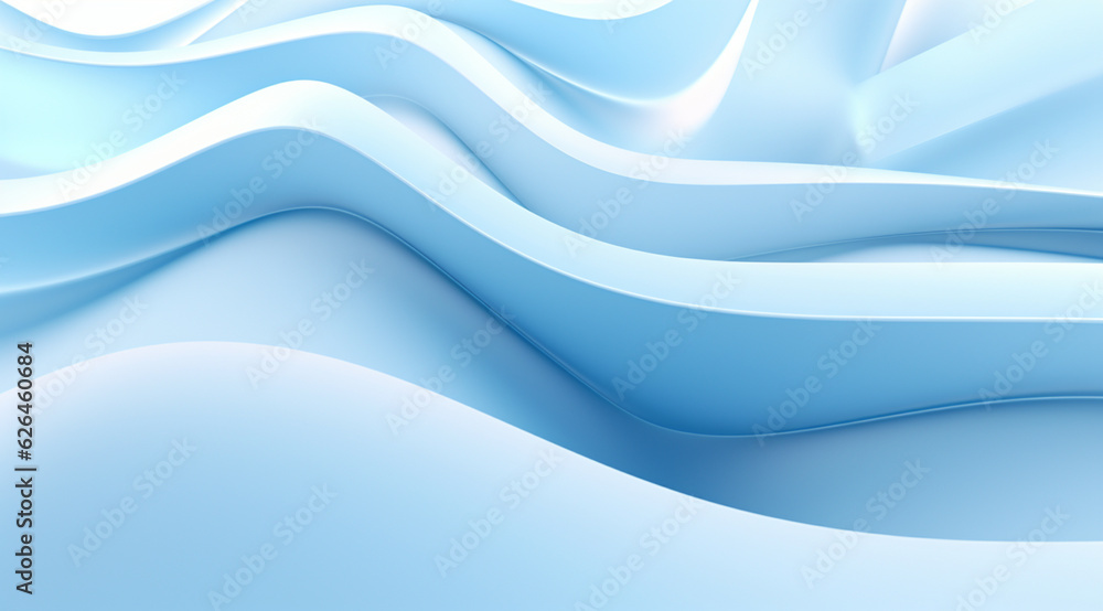 3D Abstract Light Blue Background 3D Abstract Light Blue Background
