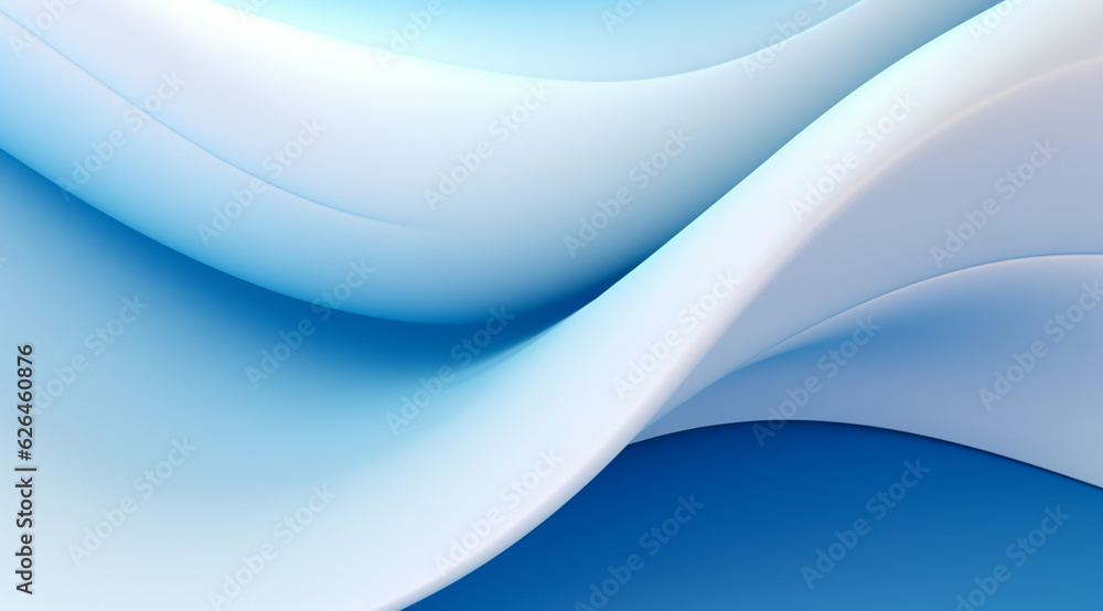 Obraz premium 3D Abstract Light Blue Background
