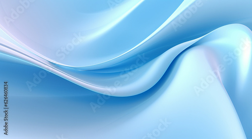 3D Abstract Light Blue Background