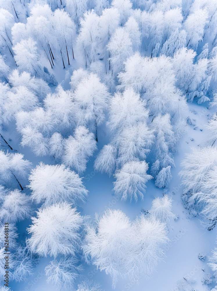 snow covered tree,snow covered trees,an aerial shot of many trees covered in snow in the style snow covered tree,snow covered trees,an aerial shot of many trees covered in snow in the style