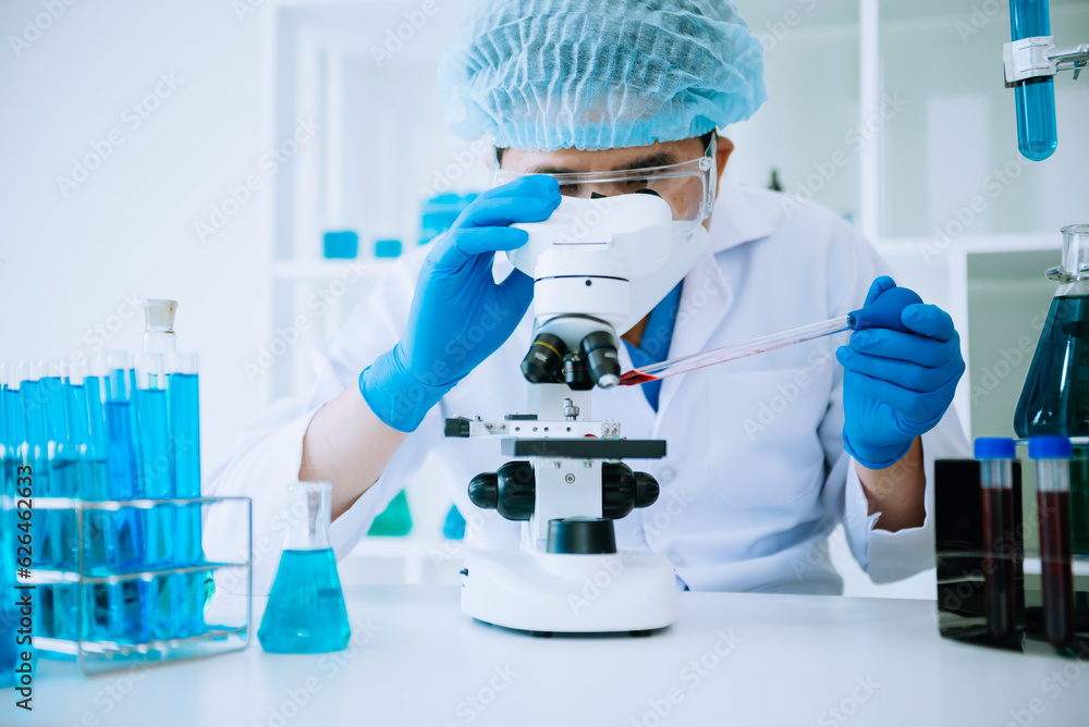 Test tubes in clinic, pharmacy and medical research laboratory and chemical substances. Test tubes in clinic, pharmacy and medical research laboratory and chemical substances.