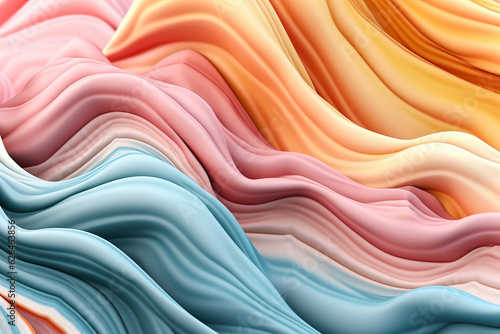 abstract colorful background,abstract colorful background with waves,blue pink orange pastel color
