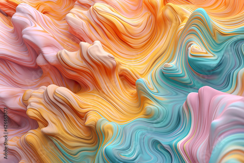 abstract colorful background,abstract colorful background with waves,blue pink orange pastel color