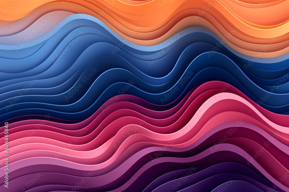 Abstract wavy background with colorful waves. Abstract wavy background with colorful waves.