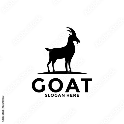 Goat logo vector design. Creative Goat logo  modern company logo template