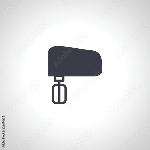 kitchen mixer icon. electric mixer icon.