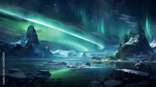 the mesmerizing dance of the aurora borealis © ginstudio