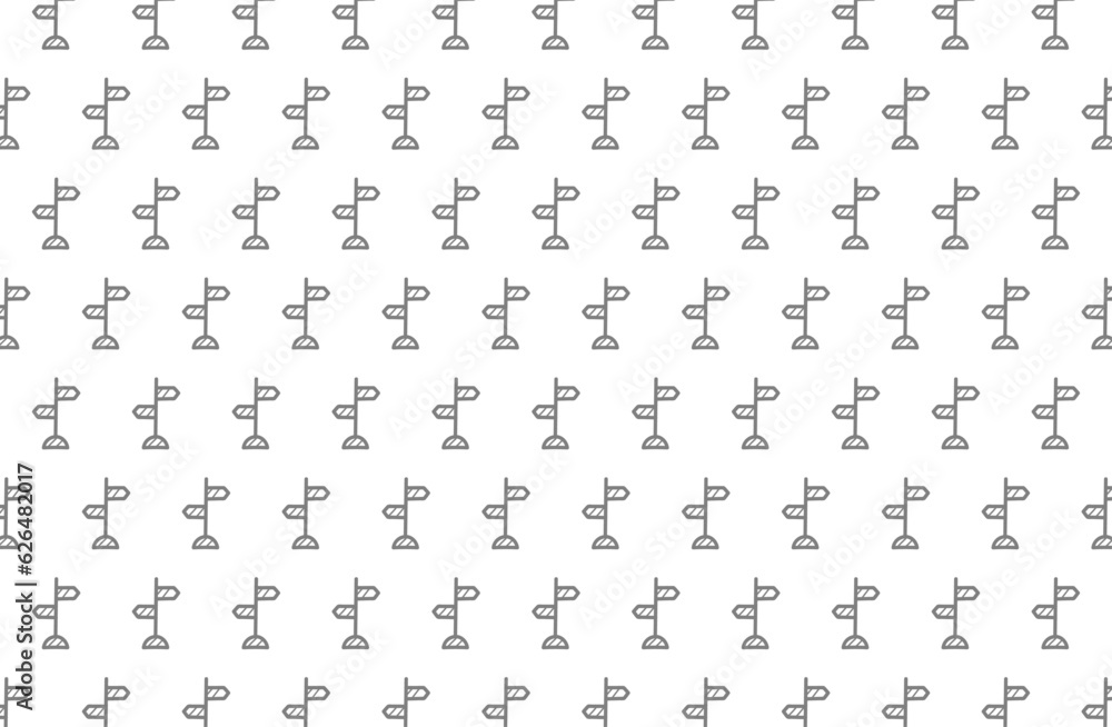 travel and vacation seamless pattern background