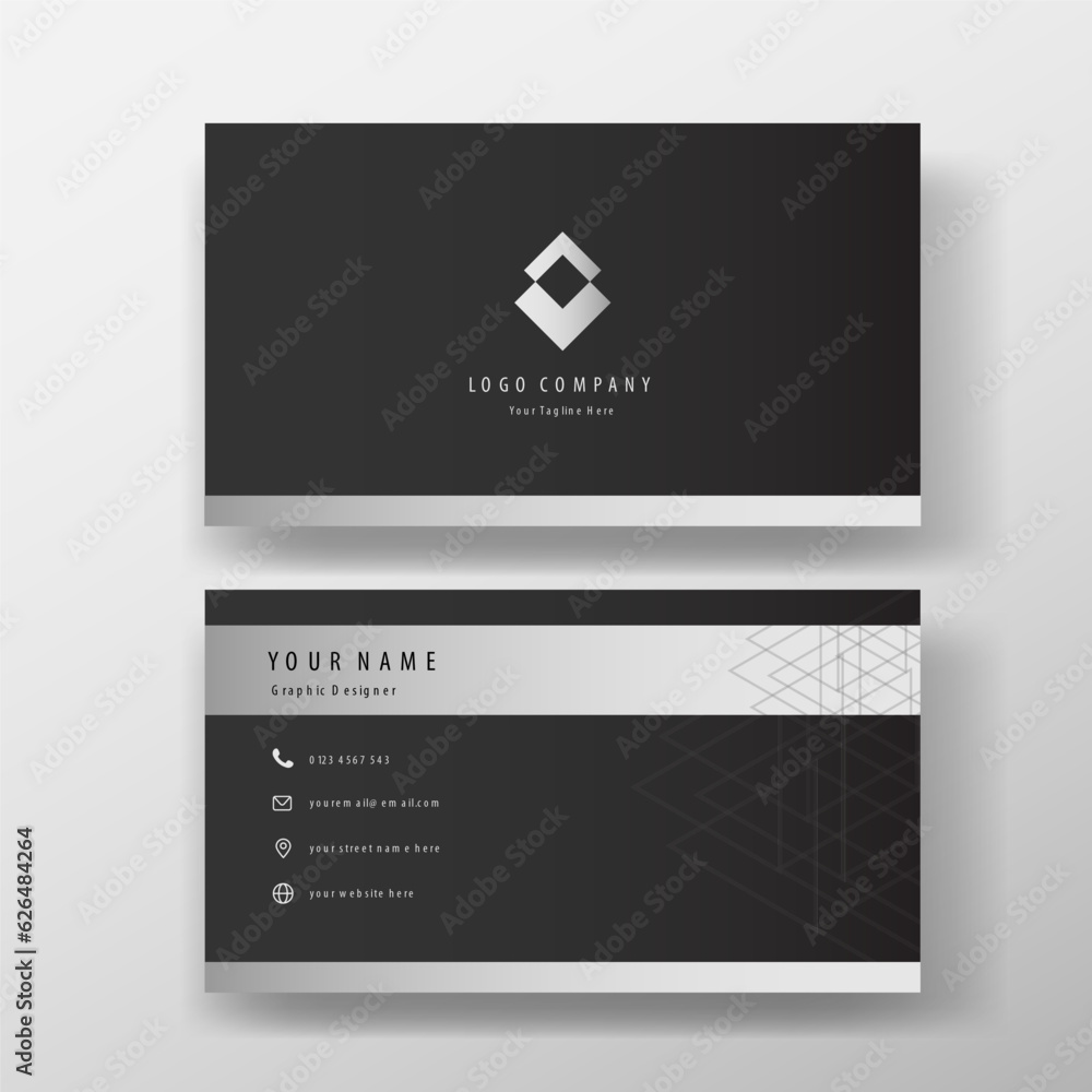 Minimalist Business Card Design Template