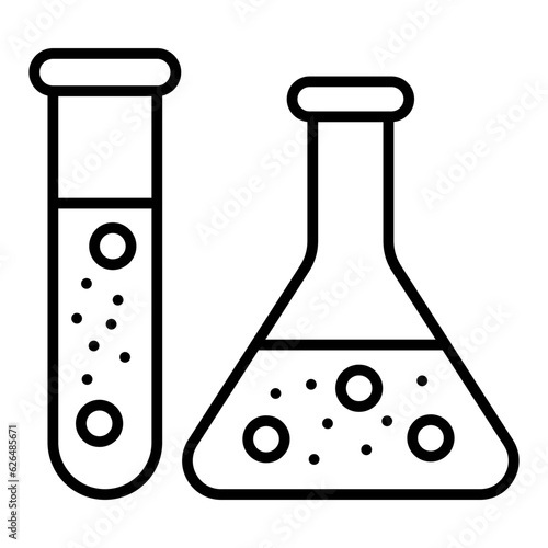 Test Tubes Icon