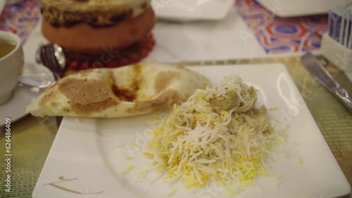 Chicken Biryani Spicy Indian Malabar Biryani Hyderabadi Biryani, Dum Biryani Pulao Clay Pot Kerala India Sri Lanka Pakistan Basmati Rice Mixed Rice Dish Meat Curry Ramadan Kareem, Eid al-Adha