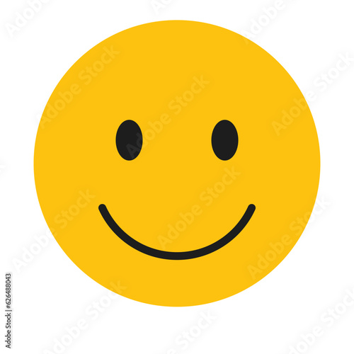 Simple happy smiley face