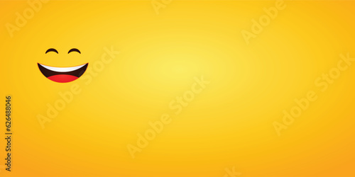 world smile day yellow banner