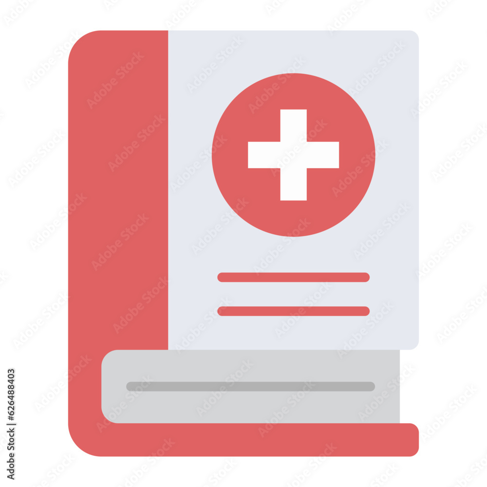Obraz premium Medical Book Icon