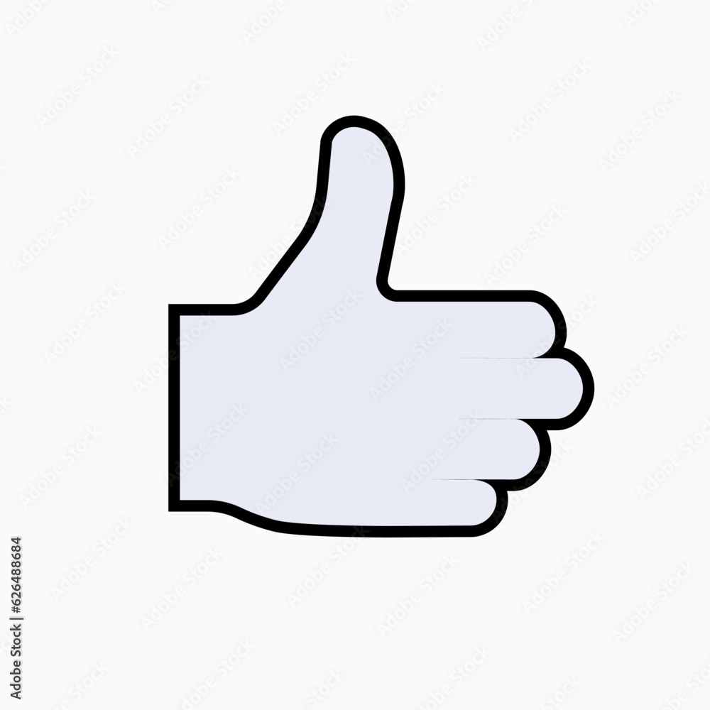 Thumb Icon. Like, Up Symbol. Agree, Okay Gesture. Thumb Icon. Like, Up Symbol. Agree, Okay Gesture.
