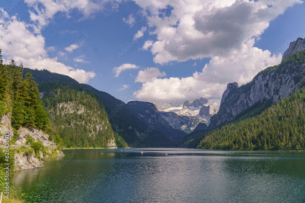 Das Salzkammergut in Österreich