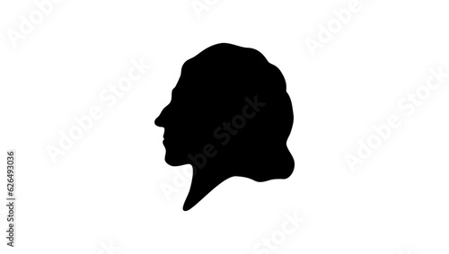 George Eliot silhouette photo