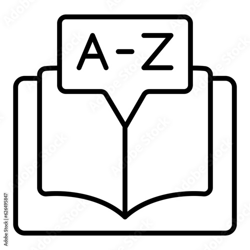 Dictionary Icon