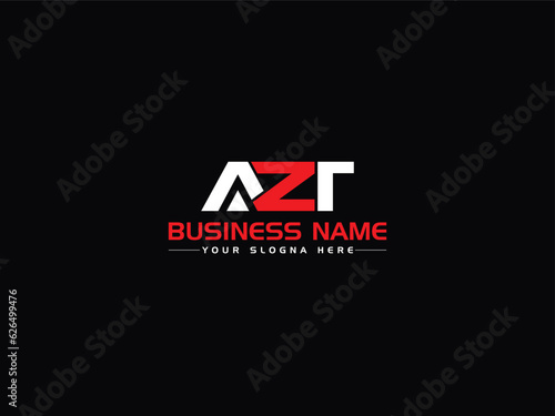 AZT Logo Stock, Premium Vector Azt az Letter Logo Icon Design photo
