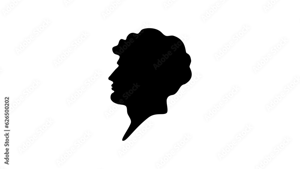 Lord Byron silhouette