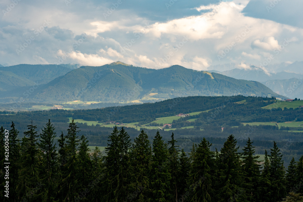 Berge, Berglandschaft, Oberbayern, Voralpenland, Alpen, Berge, Natur