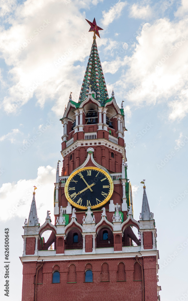 Moscow, Russia - 07.03.2023 - Red square, Kremlin. Landmark