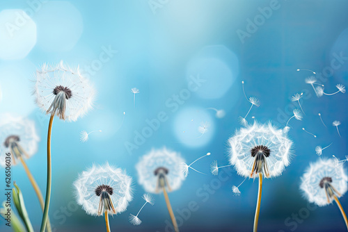 Floating Wishes  The Art of Dandelion Seed Dispersal 