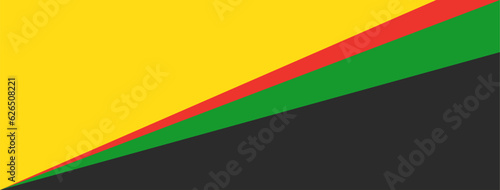 Free Download Minimalist wallpaper background with black, green, red, and yellow colors. - GFXLoad