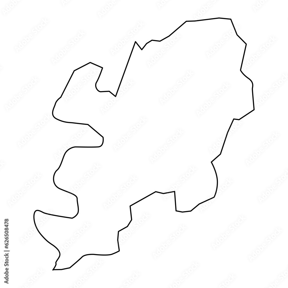 Daegu map, metropolitan city of South Korea. Vector illustration. Daegu map, metropolitan city of South Korea. Vector illustration.