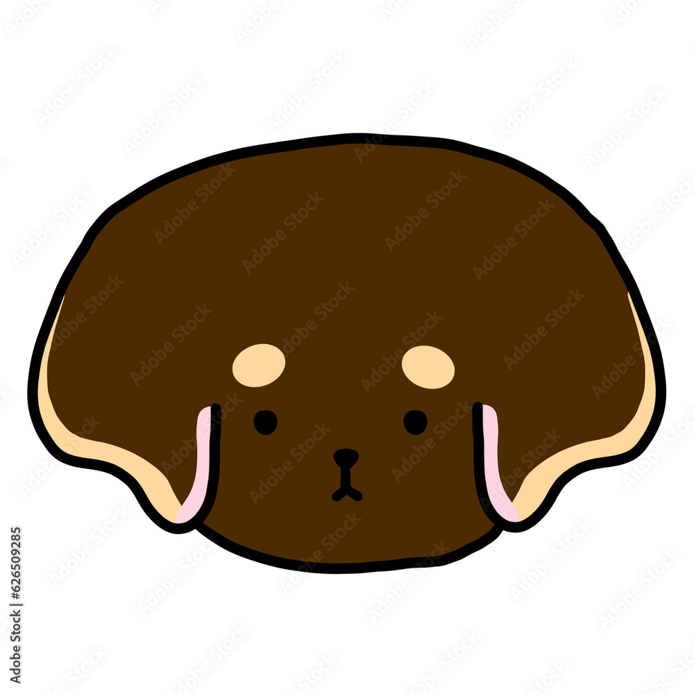 Cute Brown And Yellow Dog Cartoon illustration Cute Dog Dog Sticker Cute Element Cute Sticker Cute Brown And Yellow Dog Cartoon illustration Cute Dog Dog Sticker Cute Element Cute Sticker
