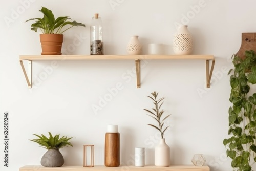 Shelves stylish. Generate Ai