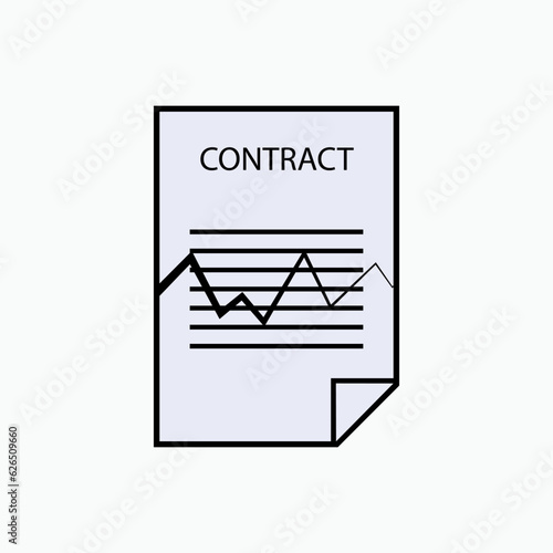 Breach Contract Icon. Violation, Offense. Infringement, Foul or Transgression Symbol.    