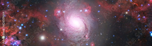 Fotografija Starry outer space background texture